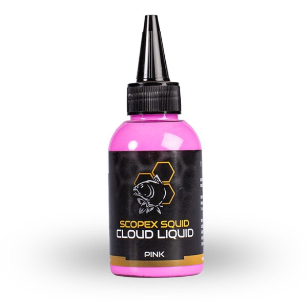 Nash Booster Scopex Squid Cloud Liquid 100ml - Pink,Nash Booster Scopex Squid Cloud Liquid 100ml - Pink