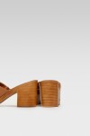 Pantofle Lasocki ARC-2289-03 Přírodní kůže (useň) - Lícová
