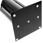 REA - Tutumi Kovový stojan černá/bambus 390727 HOM-00210