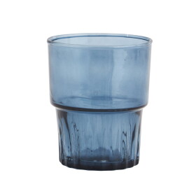 MADAM STOLTZ Sklenice na vodu Colors 200 ml Modrá, multi barva, sklo