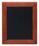 Securit UNIVERSAL Tabule na popis křídou mahagony / Nástěnná tabule / 30x40 cm / Lakovaná (WBU-M-30)