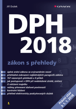 DPH 2018 - zákon s přehledy - Jiří Dušek - e-kniha