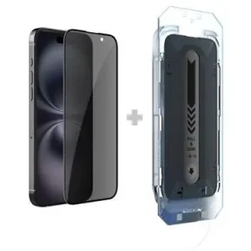 Nillkin Tvrzené Sklo 0.25mm Guardian 2.5D pro Apple iPhone 16 Black (s aplikátorem) (57983122944)