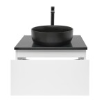 Koupelnová skříňka s krycí deskou SAT B-WAY 59x30x45 cm bílá lesk BWAY60WZUB BWAY60WZUB
