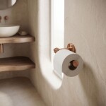 REA - Držák na toaletní papír 29105 Rivo Brush Copper REA-60111
