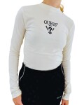 Dámské triko GUESS V4YI23 Colette smetanové