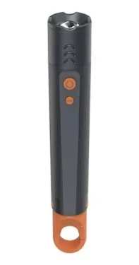 Hama FLX600 LED svítilna na baterii s karabinou / hliníková / 600 lm / 250 m / 4 režimy+SOS / IP44 / zoom (228605)
