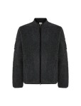 ICEBREAKER Mens Merino 960 RealF High Pile LS Zip, Jet Heather/Black (vzorek) velikost: M