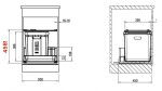 FRANKE - Sortery Vestavný odpadkový koš 350-50 121.0307.554