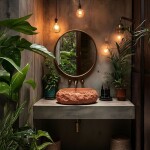 REA - Umyvadlo na desku Mika Terracotta REA-U7349