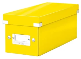 Leitz ClickStore Krabice na CD žlutá / 30 standardních 60 úzkých 160 papírových obálkách (60410016)
