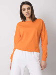 Oranžová mikina XL