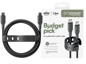 PanzerGlass empower 60W USB-C to USB-C Cable USB 2.0 1.2M černá (198314)
