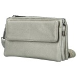 Trendy dámská crossbody kabelka Santiana new, stříbrná