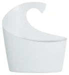 Spirella SYDNEY velký bílý / Závěsný box / plast / 27,5 x 10 x 30,5 cm / 2 l
