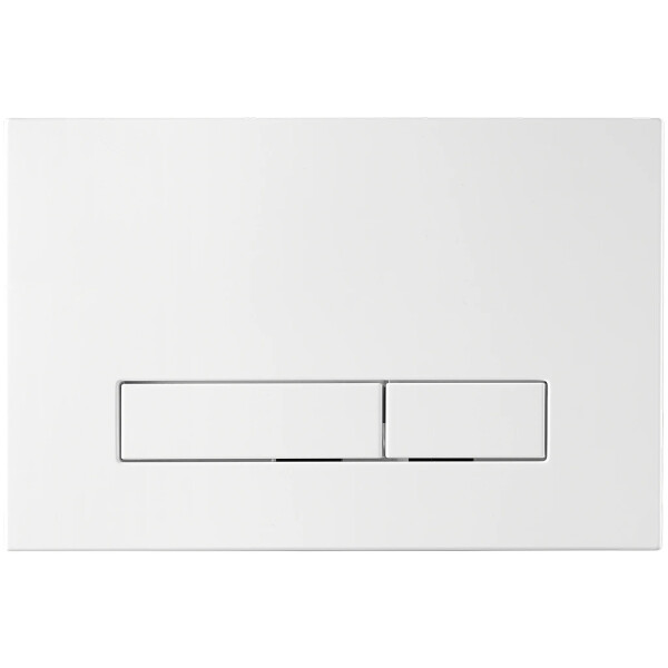 CERANO - Ovládací tlačítko splachování Slim k WC modulu Profi - ABS - bílá CER-476897