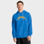 Nike Pánská mikina Los Angeles Chargers NFL 2025 Sideline Standard Issue Hoodie Velikost: L