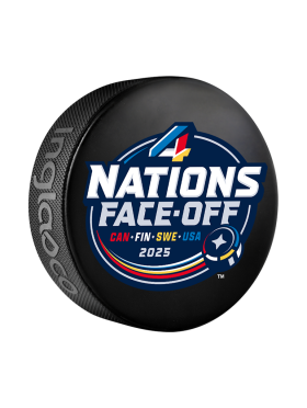Inglasco / Sherwood Puk 4 Nations Face-Off All Nations Souvenir Collectors Puck