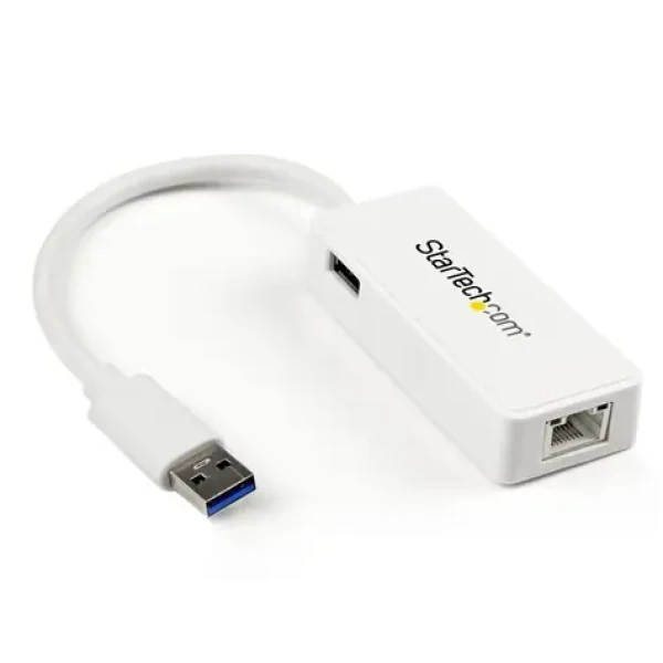 StarTech USB 3.0 adaptér NIC bílá / pro síťové připojení / RJ45 (USB31000SPTW)