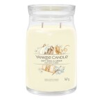 YANKEE CANDLE Soft Wool Amber 567g (Signature