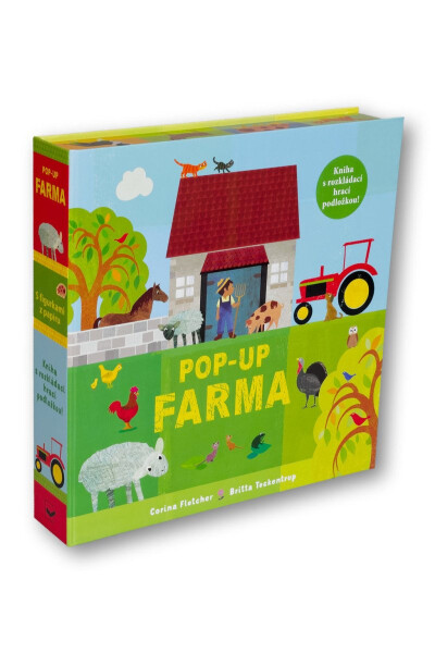 Pop-up Farma Kniha s rozkládací hrací podložkou - Britta Teckentrupová