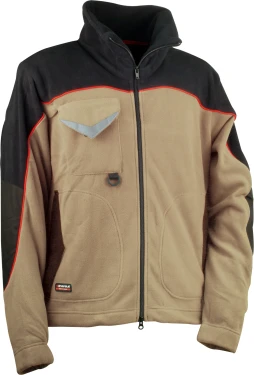 Bunda Fleece Cofra RIDER Barva: Khaki, Velikost: L (V026_0_00_L)