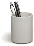 Durable ECO Stojánek na psací potřeby šedý / Stojánek na tužky / recyklovaný plast / O 8 cm (775910)