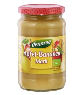 Pyré jablečno-banánové přesnídávka 360g DENNREE