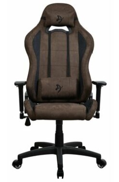 Arozzi Torretta Super Soft hnědá / Herní židle / látkové čalounění / nastavitelná výška a úhel / otočná o 360° (TORRETTA-SPSF-BWN)