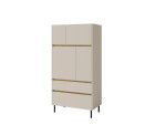 Komoda Luca LC5 Barva korpusu + barva dveří: Eukaliptus / Dub Baltic Dune