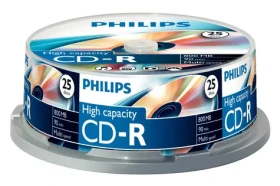 Philips 800MB 40x 25ks / CD-R disk / 90 min / Spindl (CR8D8NB25/00)