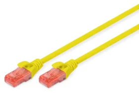 Digitus CAT 6 žlutý / Patch kabel / U-UTP / AWG 26/7 / 2 m (DK-1612-020/Y)