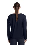 ICEBREAKER Wmns Merino 150 Lodge LS Tee, Midnight Navy velikost: M