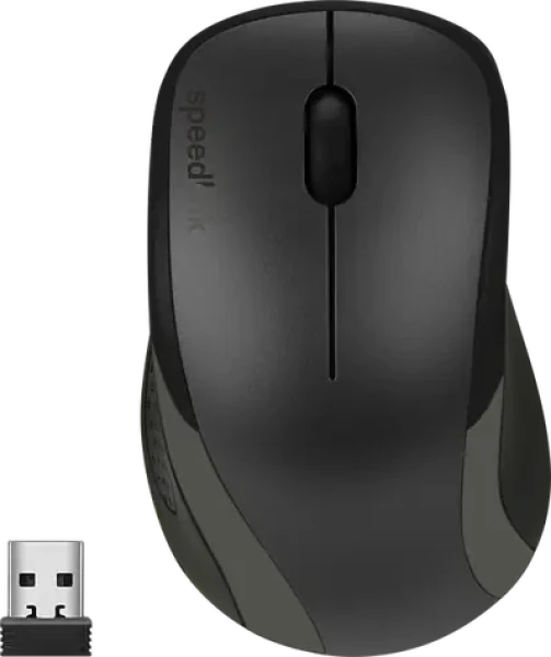 KAPPA Mouse - Wireless černá / bezdrátová myš / optická / 1200 DPI / 3 tlačítka / 2.4GHz (SL-630011-BK)