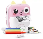 LAMAX InstaKid2 Plus růžová / dětský fotoaparát / 2.4" displej / Micro SD / MP3 / USB-C / hry (8596687002700)