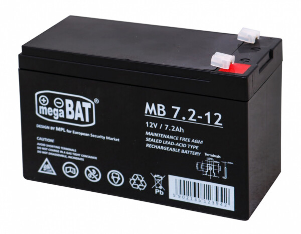 Mamido Gelová baterie 12V 7,2Ah