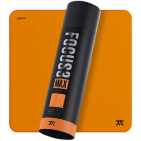 Fnatic FOCUS3 MAX XL oranžová / Herní podložka pod myš / 48 x 48 cm (MP0008-002)