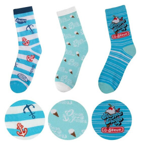 Stranger Things Ponožky 3 páry - Scoops Ahoy (velikost 35-45)