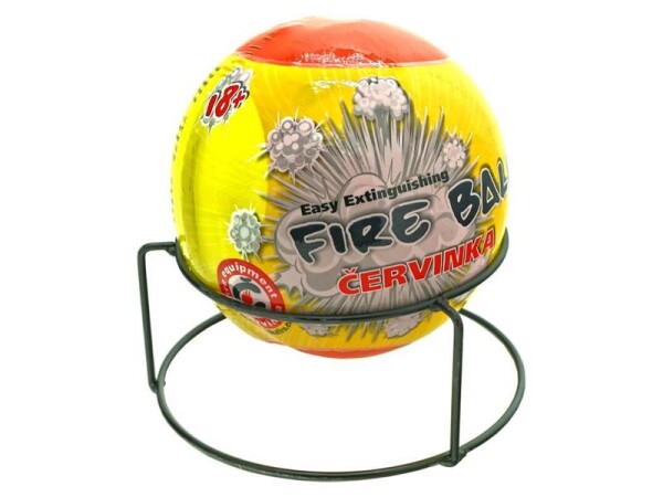 Hasicí koule ČERVINKA FIRE BALL se stojanem