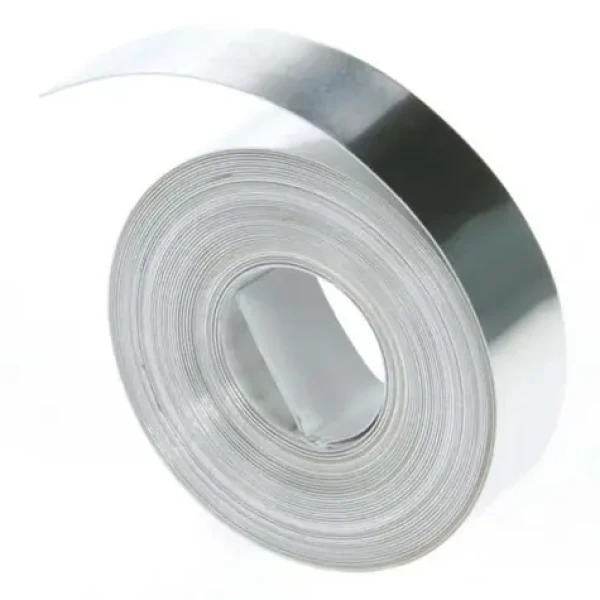 Dymo 12mm, hliníková bez lepidla originální páska