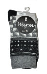 Dámské ponožky WiK 37756 Warm šedá 39-42