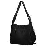 Trendy dámský textilní kabelko-batoh Coveri Venesta, černý new