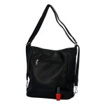 Dámský praktický kabelko-batoh Eva, černý