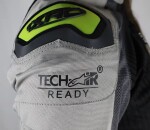 Dámská bunda na moto Xrc Haderg Air 2.0 fluo/grey - L / černá