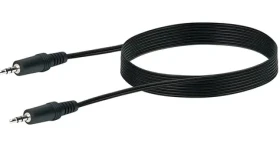 Schwaiger AUX kabel Jack 3,5mm - Jack 3,5mm černý / Audio kabel / 3 m (TFS3300533)
