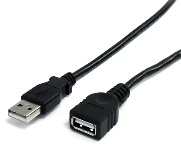 StarTech USBEXTAA10BK černá / Prodlužovací kabel USB 2.0 / A-A / 3 m (USBEXTAA10BK)
