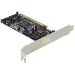 Delock PCI řadič SATA I čtyřkanálový + RAID (70154)