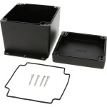 Hammond Electronics 1550Z137FBK univerzální pouzdro 121 x 121 x 102 litý hliník černá 1 ks