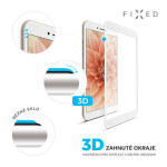 FIXED 3D Full-Cover Ochranné tvrzené sklo pro Apple iPhone 7 8 bílá / přes celý displej / 0.33 mm         (FIXG3D-100-033WH)