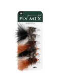 Mikado Sada umělých mušek Streamers Woolly Bugger Barbless 6ks,Mikado Sada umělých mušek Streamers Woolly Bugger Barbless 6ks